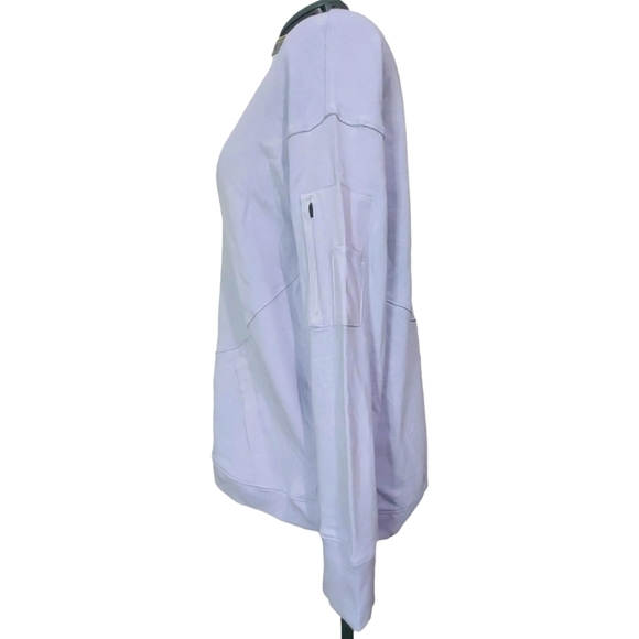 All In Motion French Terry Crew Neck Sweater Size L - Picture 5 of 8